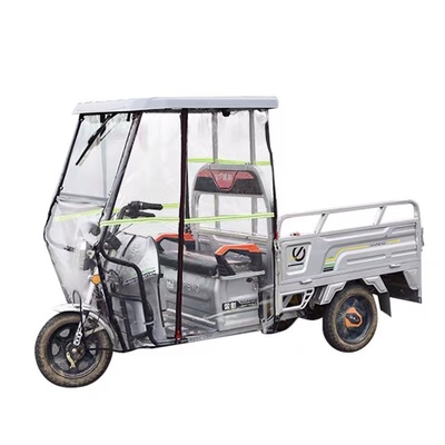 宗申小鸟绿源电动三轮车棚雨棚新款透明加厚前车头挡风挡雨遮阳蓬