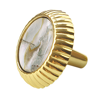 法式中古风高级感贝壳黄铜拉手拉手衣柜门抽屉美式橱柜铜小把手