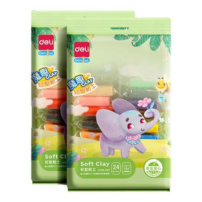 无毒超轻粘土补充装12色24色36色