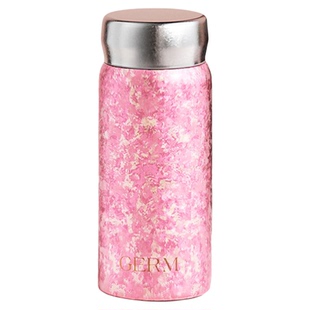 germ格米宽口袋钛杯纯钛保温杯水杯子女生小巧迷你便携咖啡随行杯