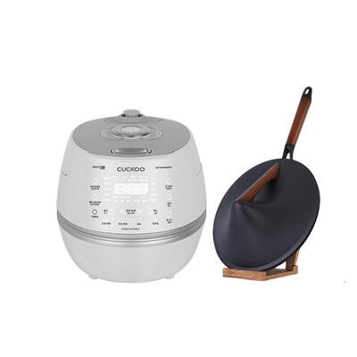 福库不锈钢IH高压饭煲无涂层炒锅