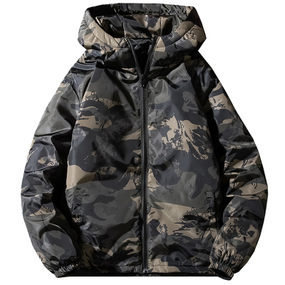 2025秋冬季外套棉衣男迷彩