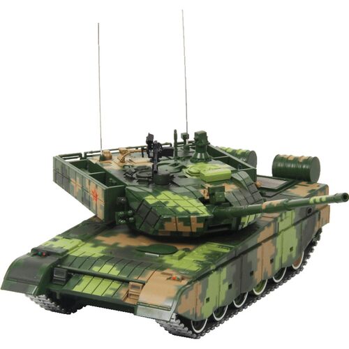 1:24特尔博99a坦克模型合金99式大改金属装甲车主战坦克军模摆件