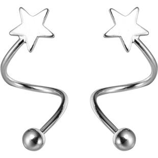 金美澳螺丝拧扣耳钉女耳环2026新款小众设计感语义错误耳饰耳骨钉