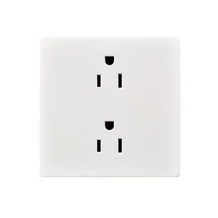 台湾86型15A三孔美式插座一开八孔面板美标六孔110V日本美国美规