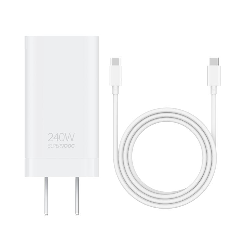realme真我240W光速秒充套裝真我gt5 gtneo5 240W超級閃充充電器真我240W超級閃充套裝
