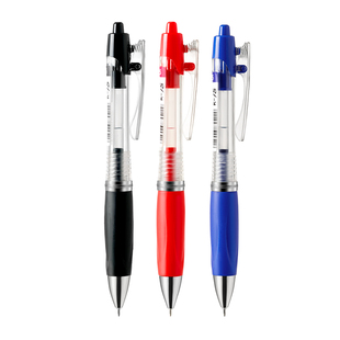 知心K-18 按动笔0.5mm中性笔 学生刷题用考试水性签字笔芯按压式针管型圆珠笔蓝黑红笔教师办公#中性笔 #国货