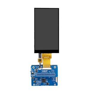5寸TFT液晶显示屏竖屏IPS全视角5点电容触摸LCD彩屏RGB接口高清