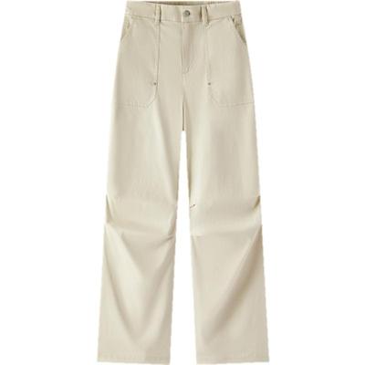 森马酷飒风工装风阔腿休闲裤女