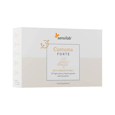 Sensilab尚生力姜黄素胶囊女性净痘护关节专利液体姜黄粉内服去炎