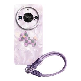 马年适用荣耀x50手机壳x50pro套x70新款x60pro的x60华为防摔女X40硅胶腕GT链一体带挂绳gt高级感honor端曲屏