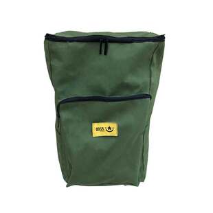 奕澜快递员拉链背包中通韵达申通圆通双肩包男大号帆布包超大容量