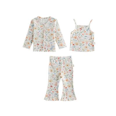 OakFamily棉莫长袖家居服三件套