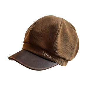 儿童贝雷帽子小男孩宝痞帅气炸街中大八角报童秋冬季潮流韩版冬天