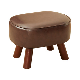 小凳子家用实木矮凳客厅茶几沙发脚凳儿童坐凳中古板凳门口换鞋凳