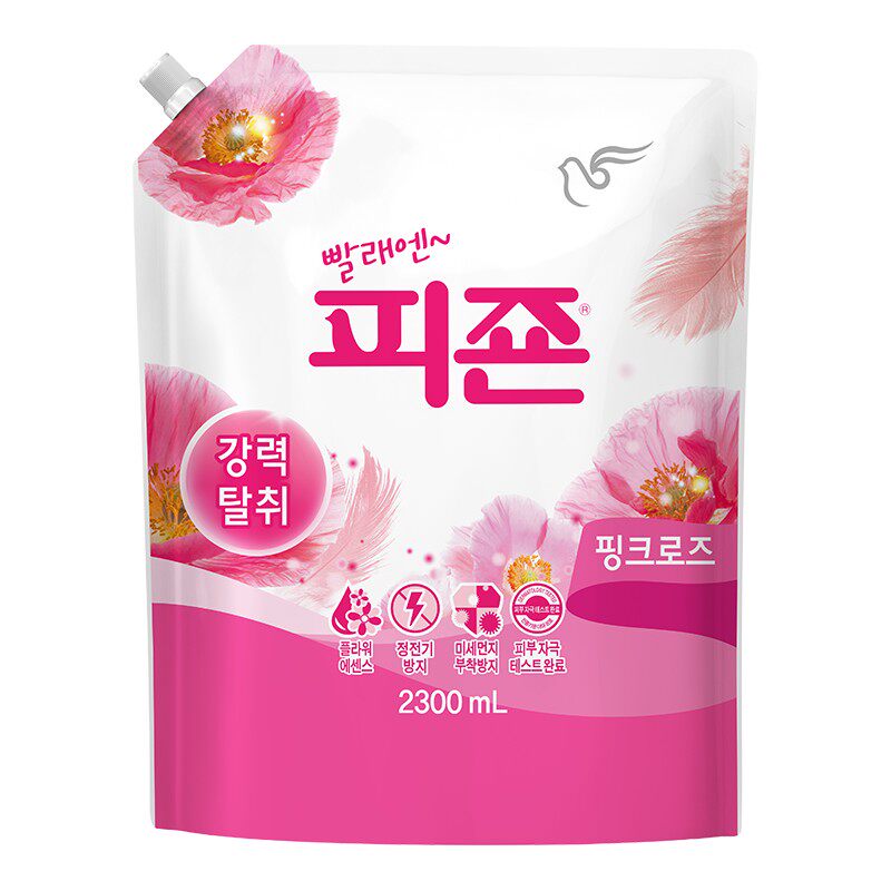 碧珍韩国原装进口正品衣物护理防静电持久留香柔顺剂袋装2.1L