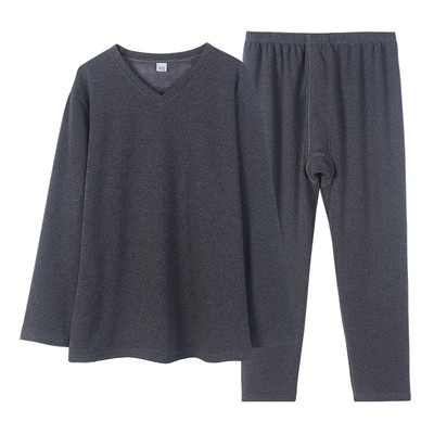 大码男士纯棉加厚保暖内衣