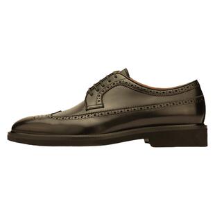 【增高布鲁克】chioryn青润德比鞋男士高脚背真皮雕花通勤风皮鞋