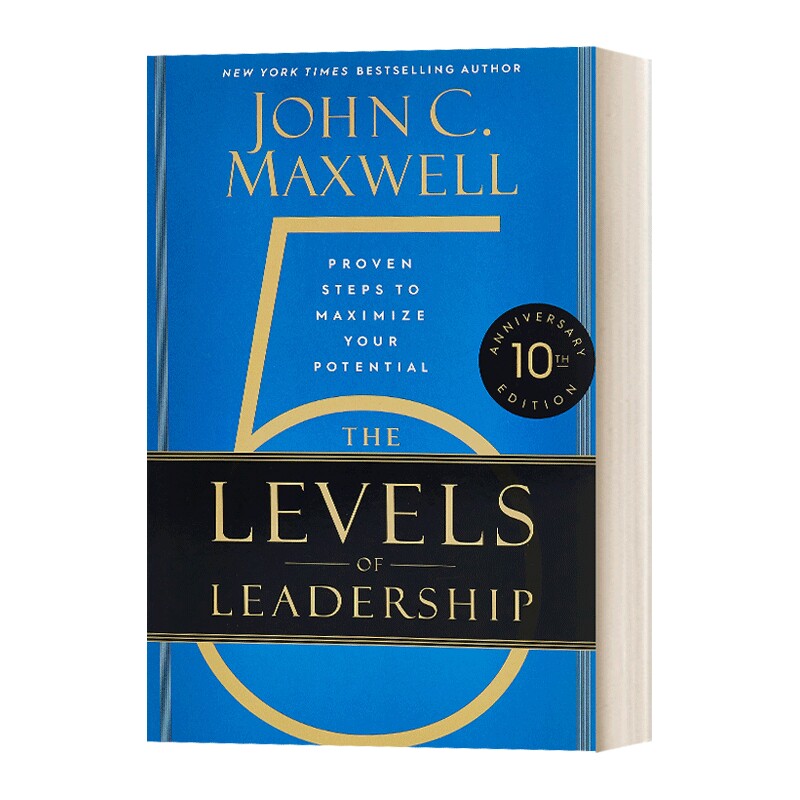 英文原版 The 5 Levels of Leadership 领导力的5个层次 10周年版 10th Anniversary Edition 英文版 进口英语原版书籍