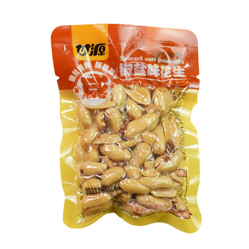 甘源椒盐味花生巨好吃休闲零食