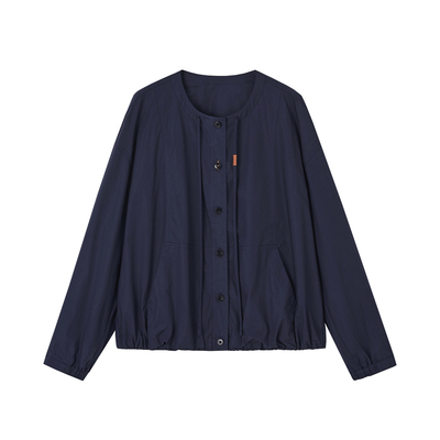 indicia标记商场同款2025秋新款简约通勤风抽绳短外套F2C5WT309N