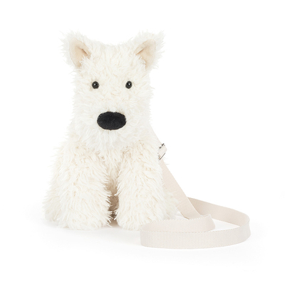 英国Jellycat门罗苏格兰梗挎包毛绒娃娃玩具礼物公仔陪伴玩偶送礼