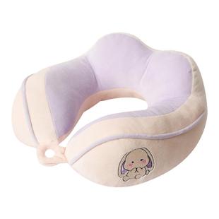 卡通可爱u形枕护颈椎脖枕u型枕头坐车旅行出差脖子靠枕午睡成人