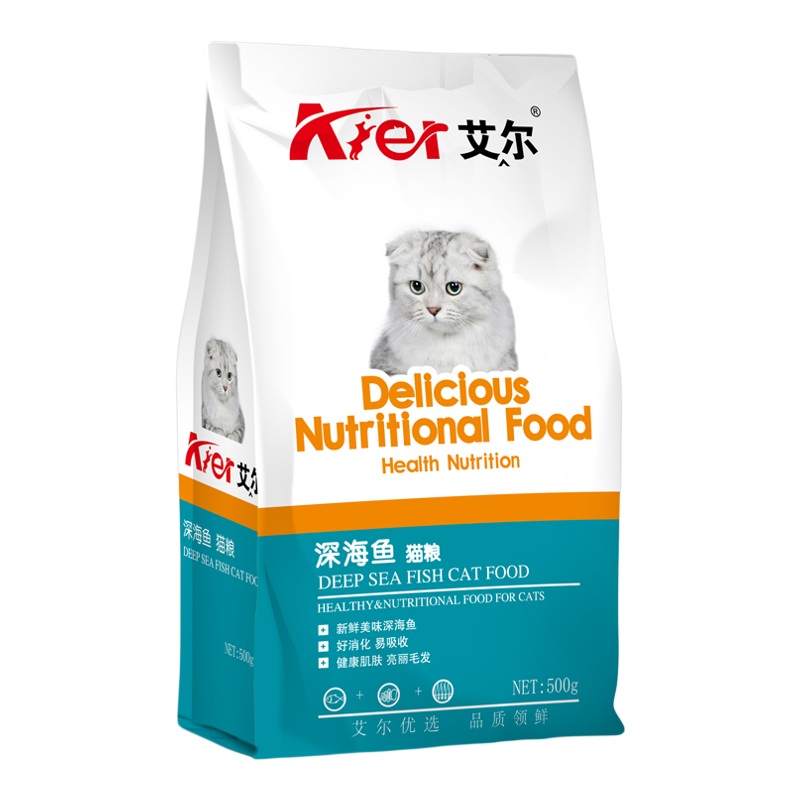 艾尔猫粮增肥发腮营养不掉毛