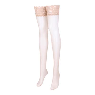 涞觅莫奈花园丝滑蕾丝性感高筒袜