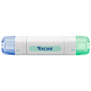 角膜塑形镜双联盒便携RGP硬性隐形眼镜片存储护理收纳盒OK镜吸棒