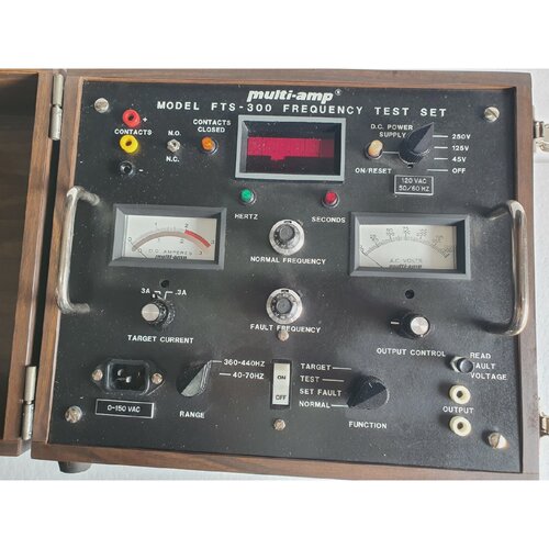 MEGGER MultiAmp FTS300E Frequency Test Set 120V