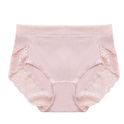 大码200斤胖妹妹内裤女牛奶丝夏