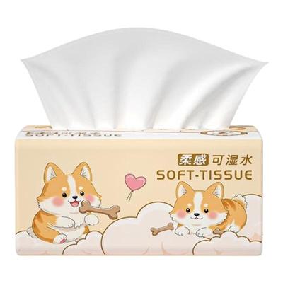 大包纸巾抽纸整箱家用卫生纸舒适面巾纸餐巾纸擦手纸大尺寸雅加迪