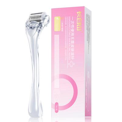 长白山滚针械字号医用微针头皮生发米诺地尔上药器泡沫促导入滚轮