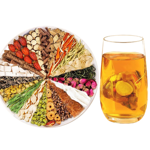 菊花枸杞决明子茶养肝护肝养生茶蒲公英牛蒡正品男士熬夜金银花茶