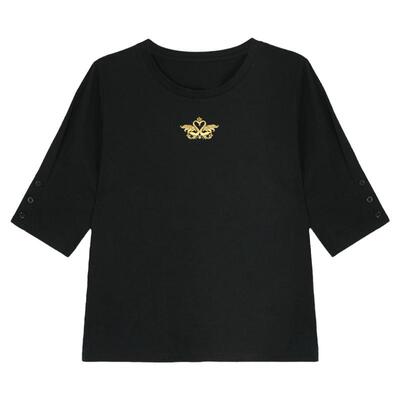 夏季t恤女宽松七分袖体恤