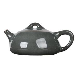龙泉青瓷哥窑铁胎高工手工茶壶