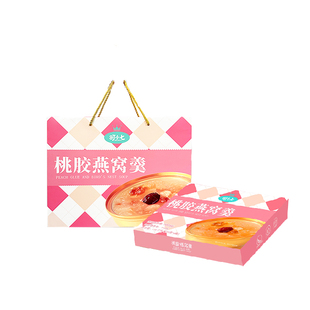 町小七桃胶燕窝羹6碗礼盒红枣银耳羹即食桃胶燕窝女性滋养伴手礼