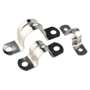 304/201不锈钢管卡管夹骑马卡管支架管扣喉箍水管夹U型管卡箍抱箍