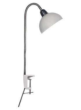 工字夹台灯金属软管led20we27