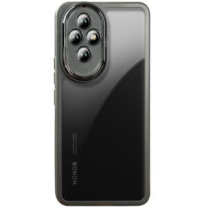 适用于荣耀200自带镜头膜手机壳荣耀200pro新款保护套透明硅胶曲面屏镜头全包防摔男女磨砂软防滑边