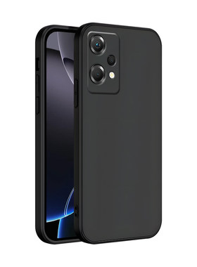 皑晨适用于oppok10x手机壳pggm10保护套realmev25新款防摔realmeq5高级感q5狂欢版全黑色oppo网红热卖款k10x