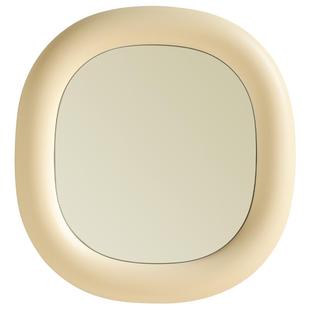 MUID化妆镜奶油风卧室桌面便携镜子台式壁挂家用洗漱台美妆梳妆镜