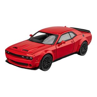 1：32道奇挑战者合金车模SRT地狱猫仿真跑车模型小汽车儿童玩具车