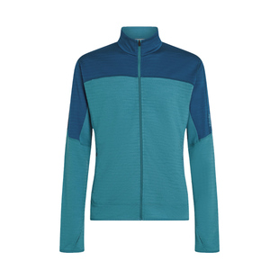 icebreaker美利奴羊毛男300 Realfleece保暖加绒外套户外徒步运动