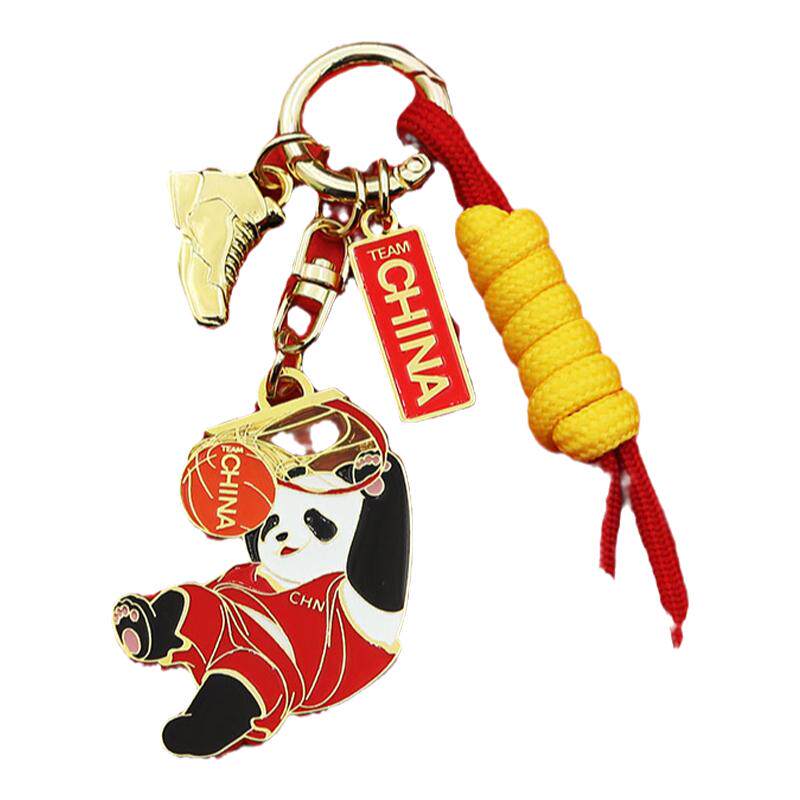 熊猫运动造型钥匙扣—篮球TEAMCHINA