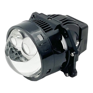 3寸95W激光LED双光透镜大灯海拉双直射远近光一体电动摩托车汽车