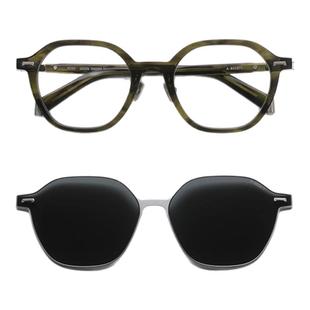 刘宇宁同款 A.SOCIETY CLIP ON磁吸防蓝光休闲太阳镜平光镜 MOSS