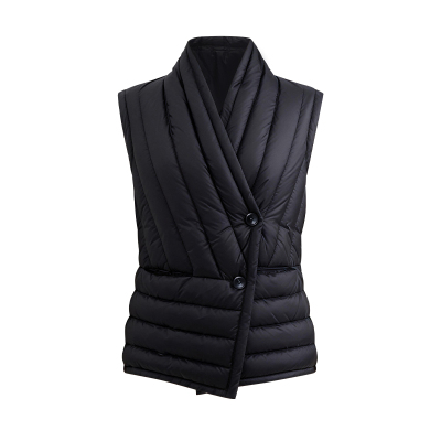 黑色轻薄排骨羽绒服女款冬季新款内穿保暖时尚小个子妈妈短款外套