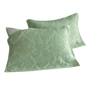 全棉双面提花枕巾四季通用复古怀旧毛圈盖巾成人情侣加大枕头巾